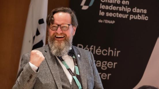 Andrew Webb, 20e anniversaire de la Chaire en leadership dans le secteur public