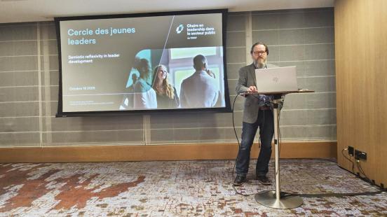 Andrew Webb en conférence à Prague