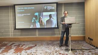 Andrew Webb en conférence à Prague