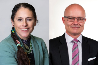 Valérie Gideon et Reno Bernier
